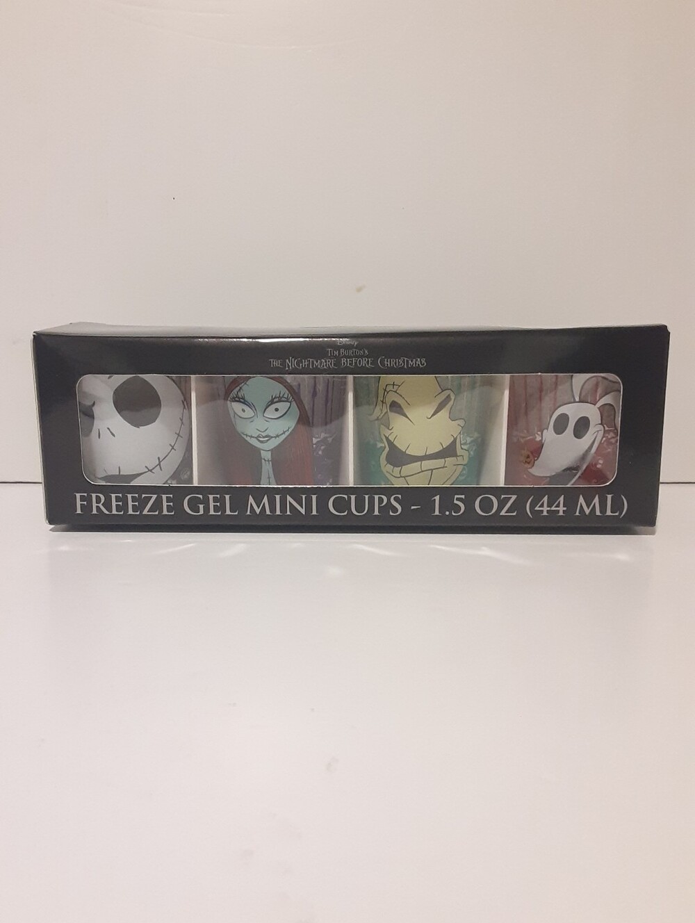 Nightmare Before Christmas 4pc Freeze Gel Mini Cups Shot Glass Shooters Disney